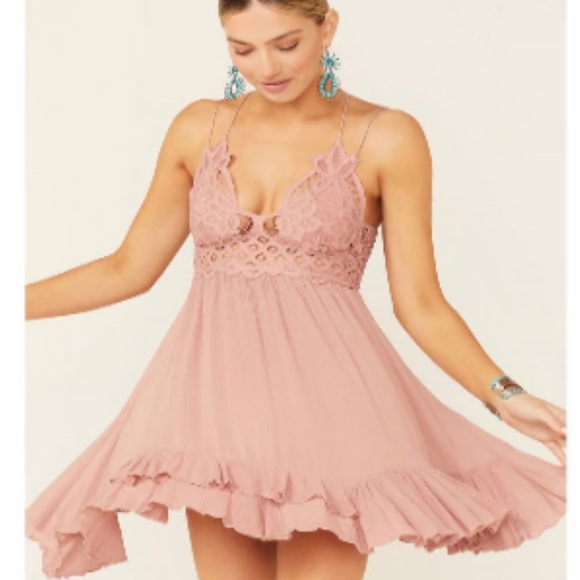 FP One Adella Slip in Rose Size L - Picture 1 of 9